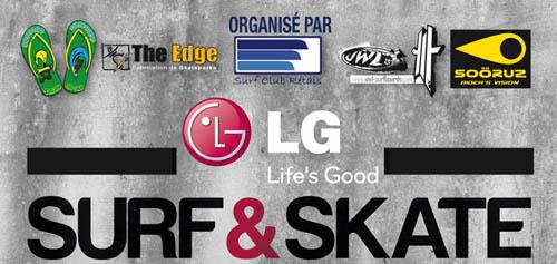 COMPET du WEEK-END… Le LG SURF&SKATE; contest 2011