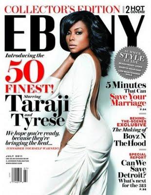 Taraji P Henson et Tyrese pour deux hot covers d'Ebony magazine