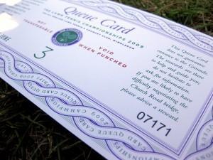 Wimbledon Queue Card Wimbledon 2011 : Billets, Bons plans et Astuces pour assister au tournoi comme un Anglais