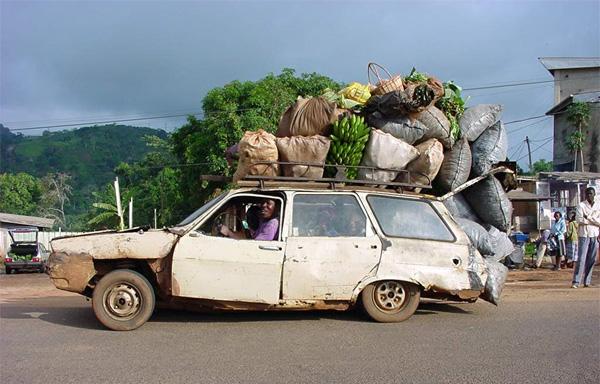 potentiel d'une voiture