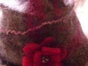 gris, rose, nouveau chapeau feutré