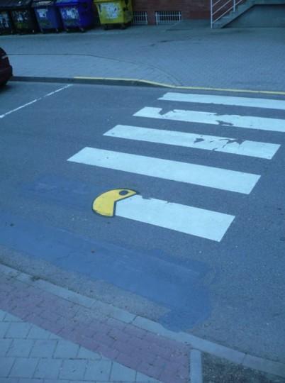 Street Art Pacman 402x540 Street Art : Pacman