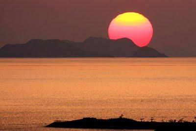 Coucher de soleil à Okinawa