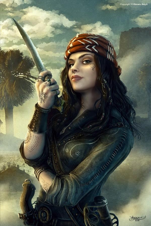 Charlotte by kerembeyit 600x899 Les illustrations de Kerem Beyit
