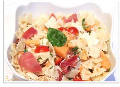 La recette Melon : Salade de melon à l'italienne