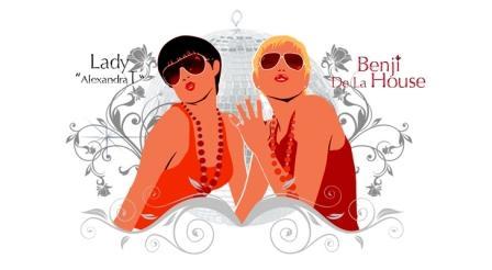 Samedi 11 Juin – Benji de la House et Lady ‘Alexandra’ T à la Mezzanine de l’Alcazar