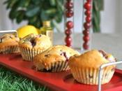 Petits gâteaux citron cerises