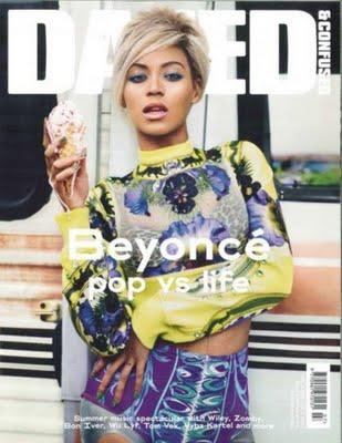 Beyoncé en couverture de Daze & Confused (juin/juillet)