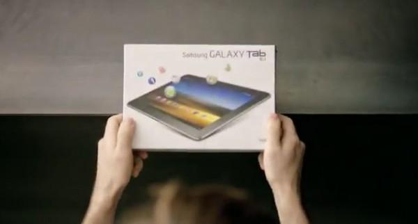 samsung tab pub 600x322 Samsung Flash sa pub autour de la Galaxy Tab 10.1