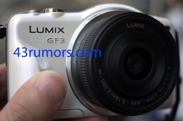 panasonic lumix gf3 600x397 Une nouvelle photo pour le Panasonic Lumix GF3