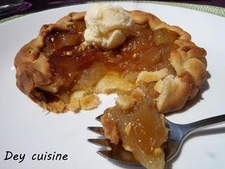 Tartelettes rustiques pomme & poire confites Tartelettes rustiques pomme & poire confites