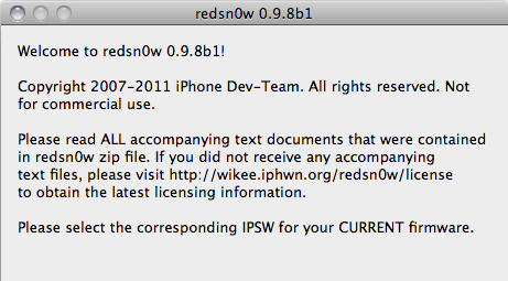 [Tuto]Jailbreak iPhone iOS 5 tethered avec Redsn0w ...