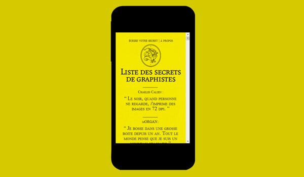 graphic Les secrets des graphistes