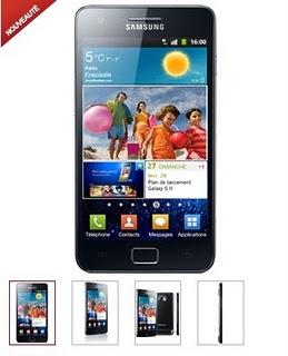 Le mobile Samsung Galaxy S2 tant attendu est enfin disponible !