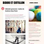 Sur le blog « Bidou et Cotillon » !