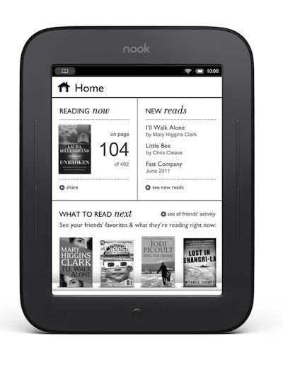 Le Nook 2 et son navigateur web caché