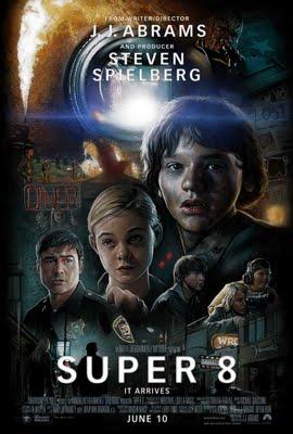Super 8, by J.J. Abrams, l'affiche graphique hommage à Drew Struzan