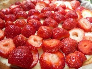 Tarte aux fraises façon Ladurée