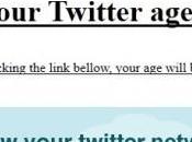 Quel l’âge votre compte Twitter?