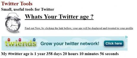 Quel est l’âge de votre compte Twitter?