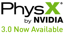 PhysX 3.0 est disponible