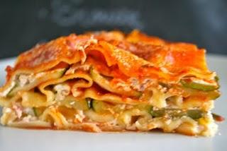 LASAGNES AUX COURGETTES ET A LA BROUSSE