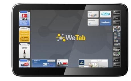 medion weetad 560x350 Wetab   Medion propose une tablette tactile sous Meego 
