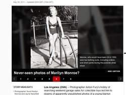 CNN kreeg van fotograaf Fury, die de foto's vond, toestemming ze te publiceren. (screenshot)