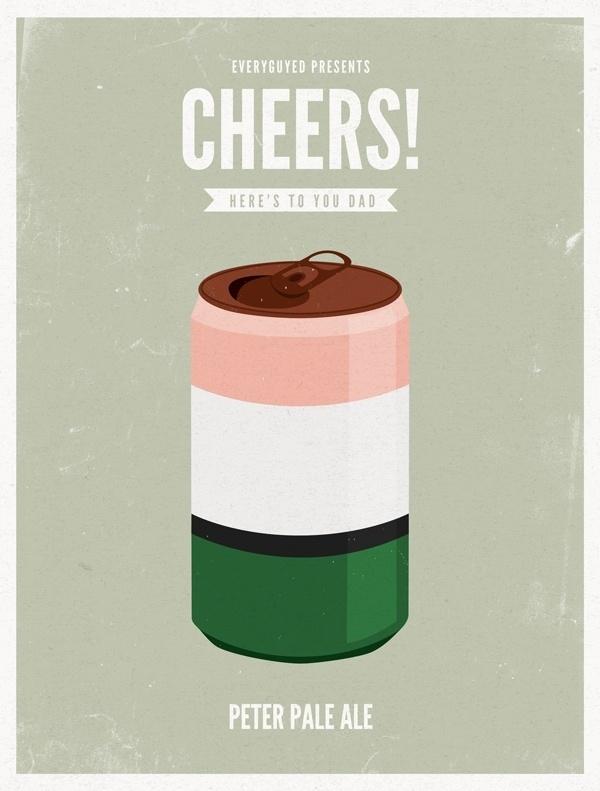 Good as... des cartoons façon cannette de bière