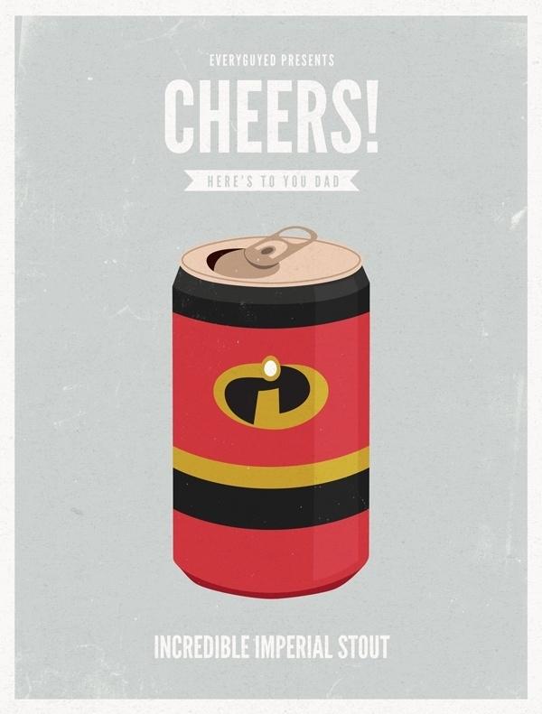 Good as... des cartoons façon cannette de bière