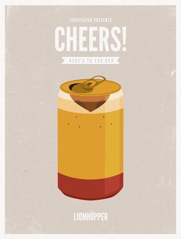 Good as... des cartoons façon cannette de bière