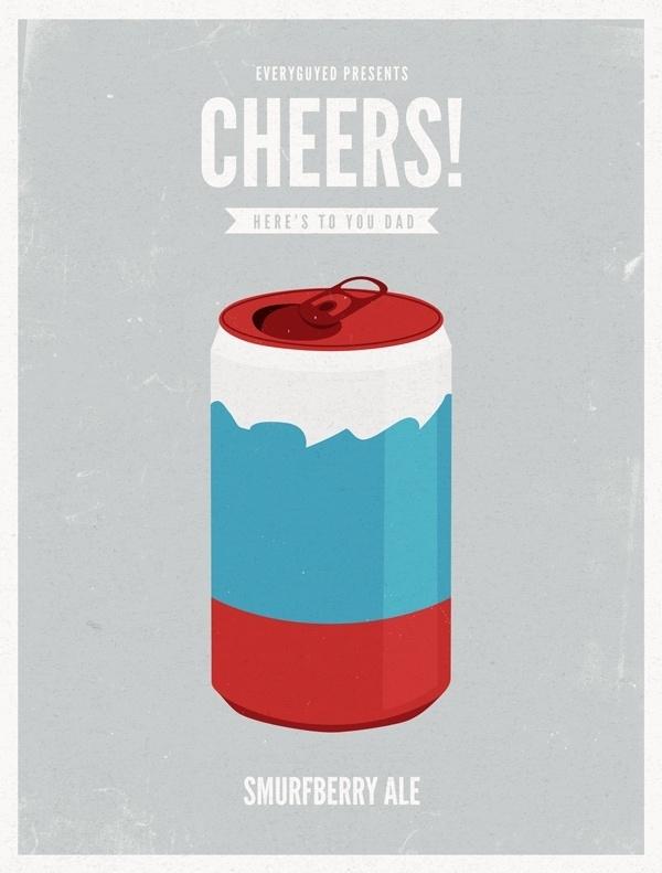 Good as... des cartoons façon cannette de bière