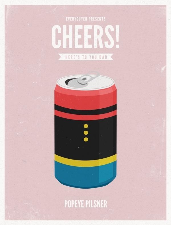 Good as... des cartoons façon cannette de bière