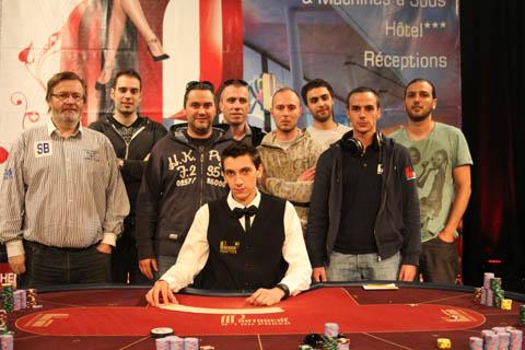 Chipcount de la table finale