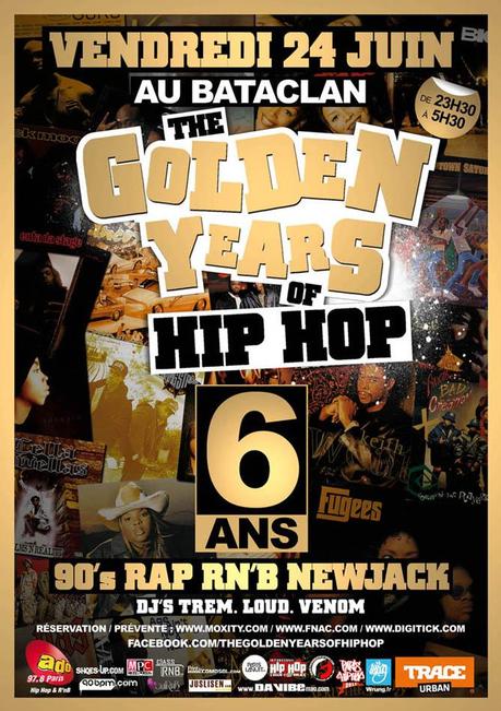 The Golden Years Of Hip Hop – 6 ans déjà…!