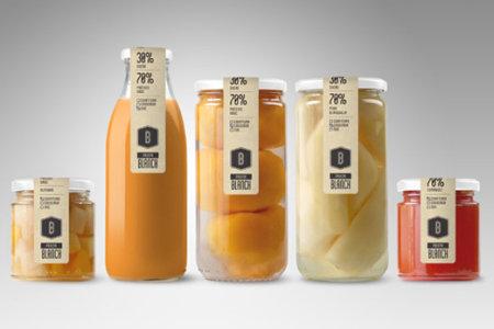 Fruita Blanch, un packaging simple, élégant, et mettant le produit qu’il abrite en valeur