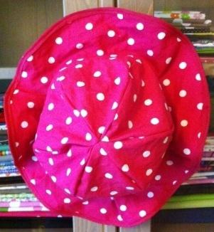 Coin couture et petites cousettes à pois