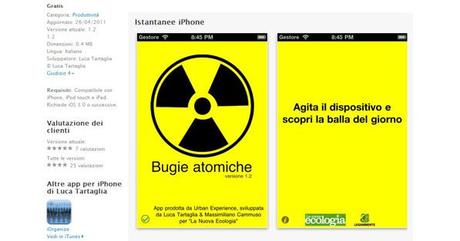 Alerte nucléaire sur le web italien