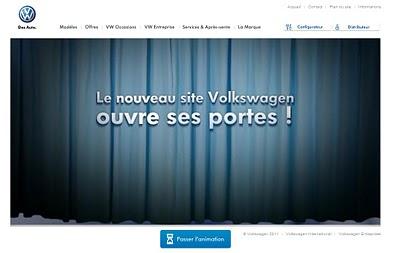 Refonte du site Volkswagen.fr