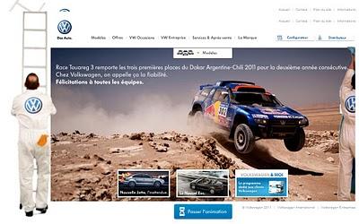 Refonte du site Volkswagen.fr