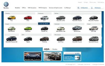 Refonte du site Volkswagen.fr