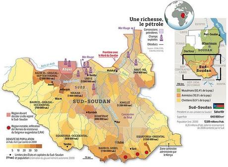Le Sud-Soudan vu par les géographes