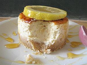 Cheesecake citron miel. sauté de tofu 023