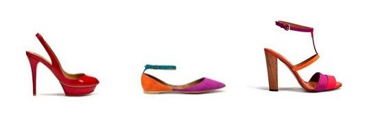 Nos chaussures aussi suivent la tendance color block !