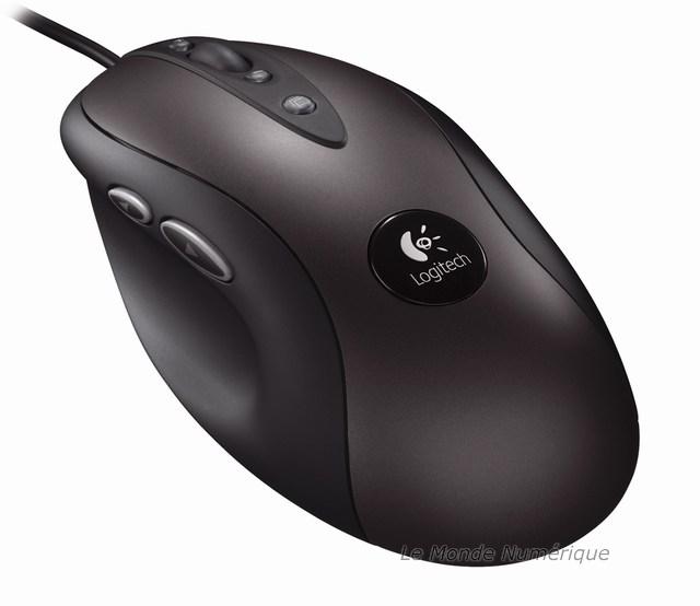 Souris Logitech Optical Gaming Mouse G400, racée pour les jeux FPS