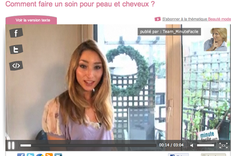 fleur phelipeau cosmetonique blog, minute facile Routine beauté de l’équipe de Cosmétonique : Fleur