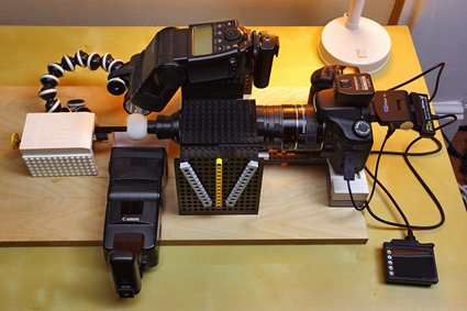 Microphotography setup, Tomas Rak