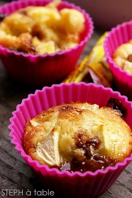 Mini muffins pommes carambar...pour un goûter tout doux!