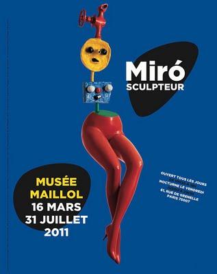 EXPO MIRO AU MUSEE MAILLOL