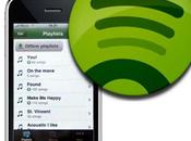 Spotify, application pour gérer playlists